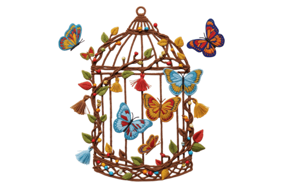 Butterfly with Case Embroidery: A Designer's Gift Shop Review