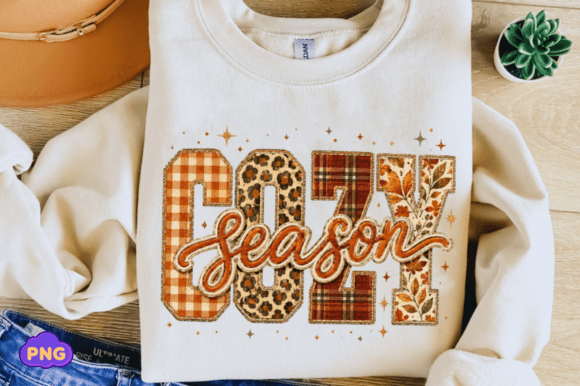 Cozy Season PNG, Embroidery Fall Png Review