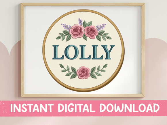 Lolly Floral Embroidery Hoop Design Review