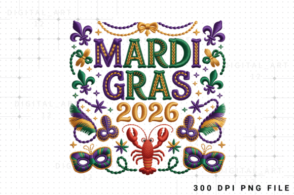 Mardi Gras Embroidery PNG, Mardi Gras: A Designer's Review