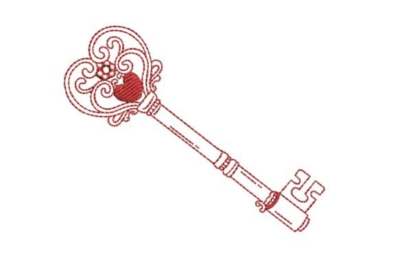 Ornate Heart Key Embroidery: A Designer's Real-World Review