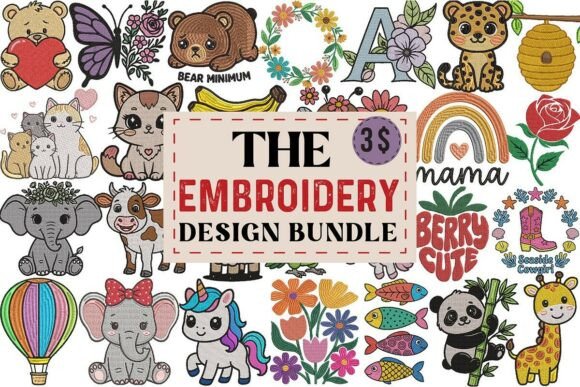 The Mega Embroidery Design Bundle Review for Gift Makers