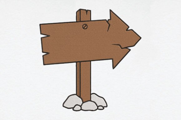 Wooden Signpost Embroidery Review